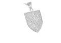 Länderwappen-Halskette-Silber [Bosnien]